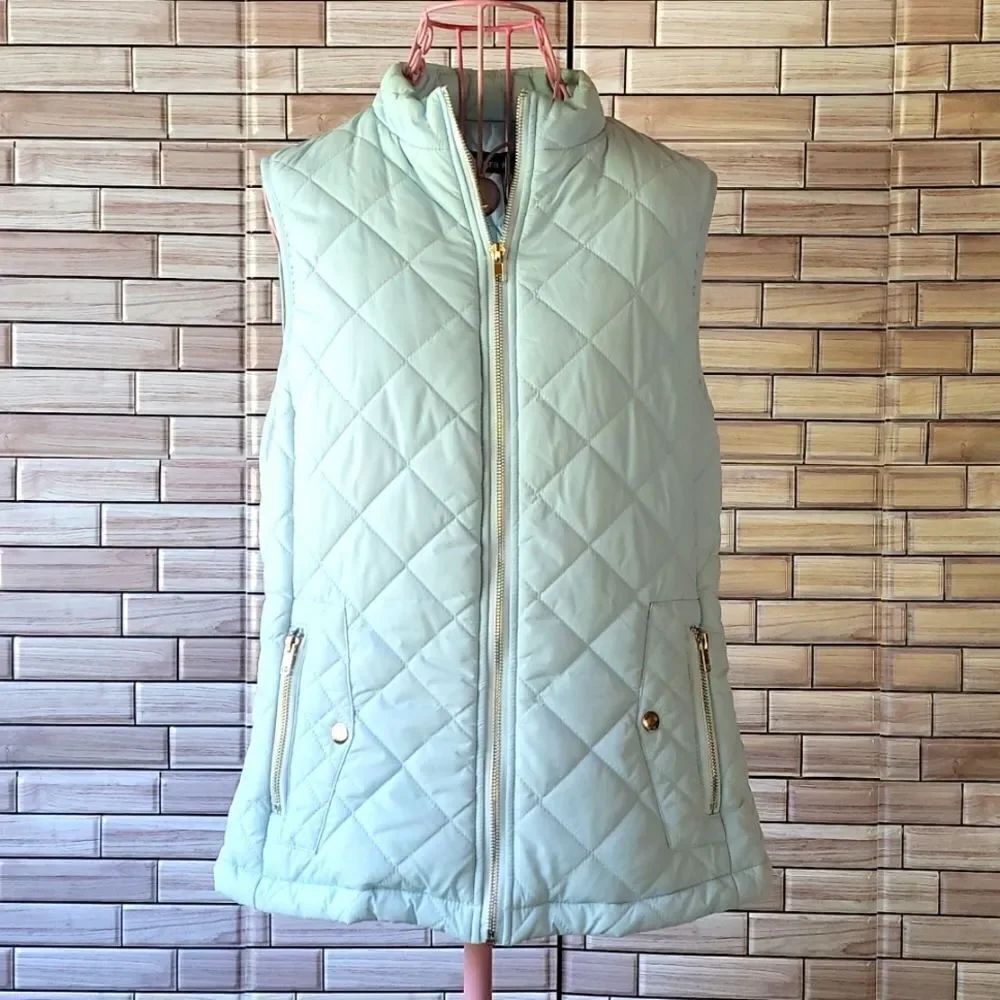 Allegra quilted vest Size M